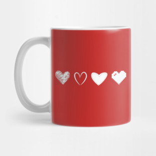 Valentine Hearts Mug