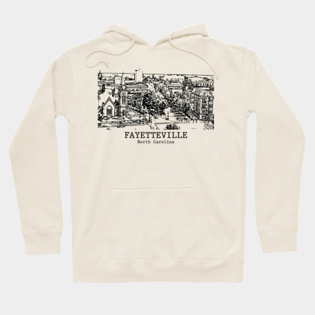 Fayetteville - North Carolina Hoodie by Lakeric