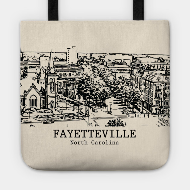 Fayetteville - North Carolina Tote by Lakeric