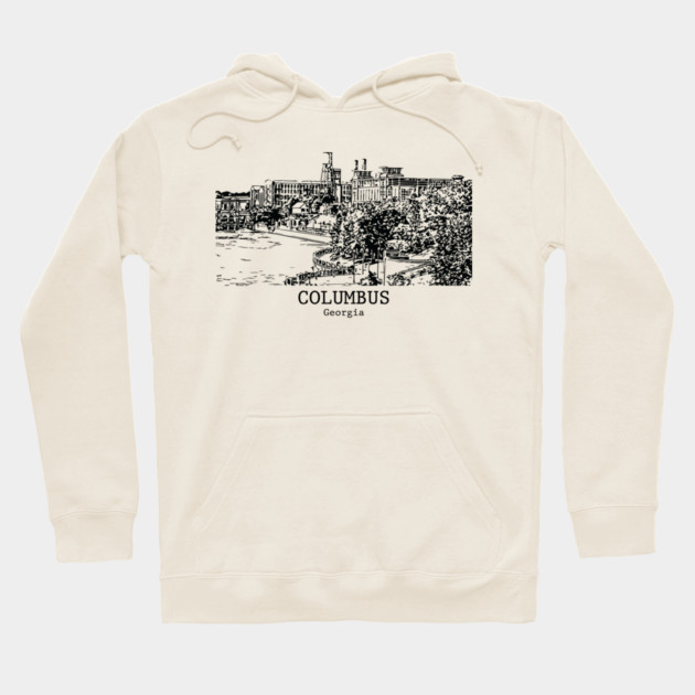 Columbus - Georgia Hoodie by Lakeric