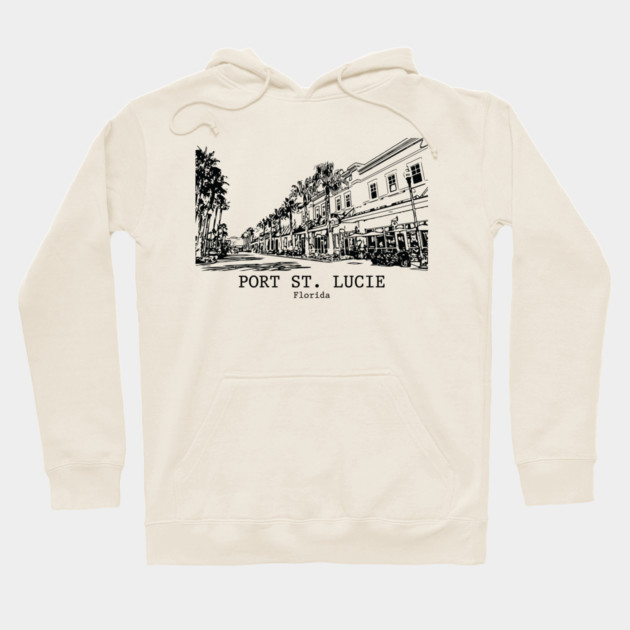 Port St. Lucie - Florida Hoodie by Lakeric