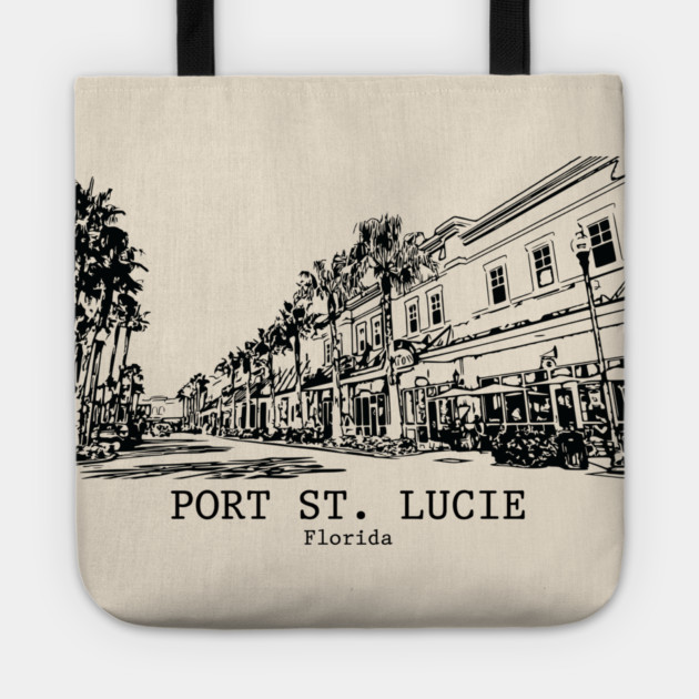 Port St. Lucie - Florida Tote by Lakeric