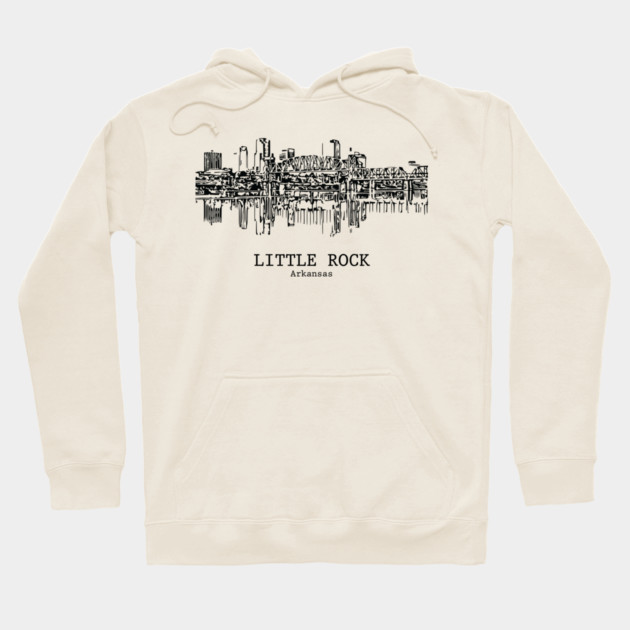Little Rock - Arkansas Hoodie by Lakeric