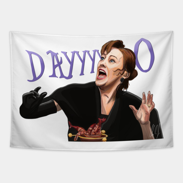 Beetlejuice: Delia "Day-O" Deetz Tapestry by 51Deesigns
