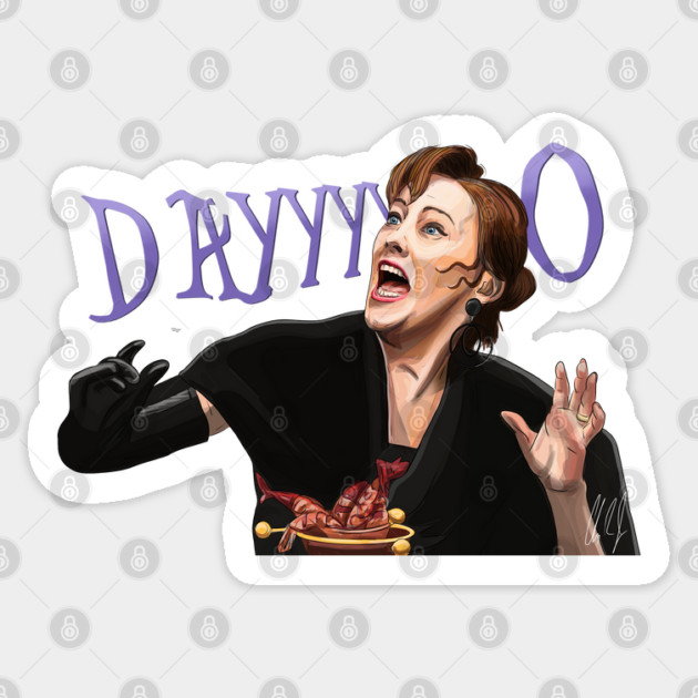 Beetlejuice: Delia "Day-O" Deetz Sticker by 51Deesigns