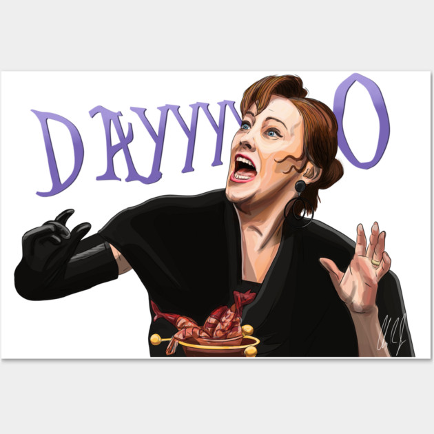 Beetlejuice: Delia "Day-O" Deetz Wall Art by 51Deesigns