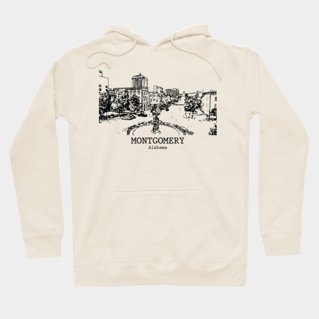 Montgomery - Alabama Hoodie by Lakeric