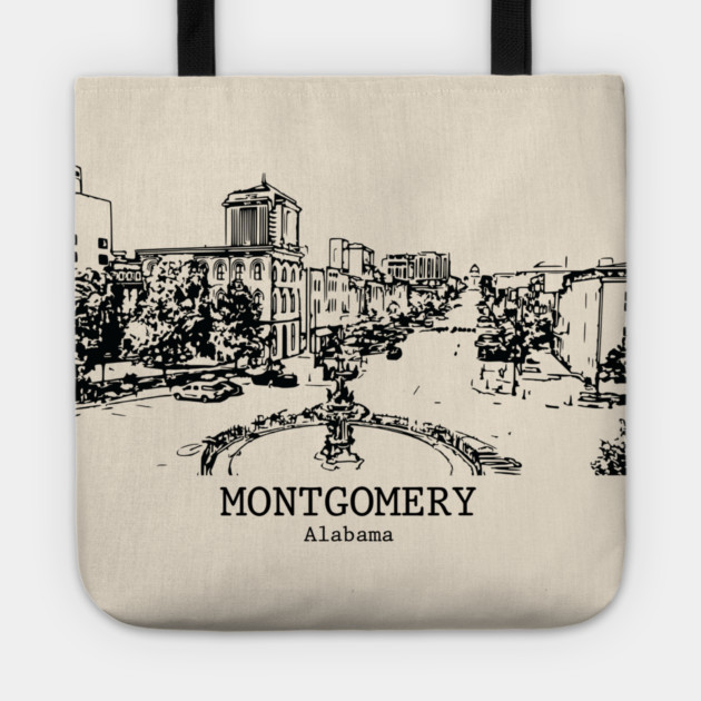 Montgomery - Alabama Tote by Lakeric