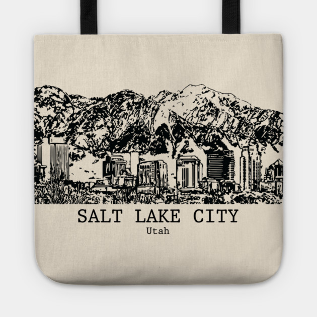 Salt Lake City - Utah Tote by Lakeric
