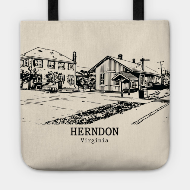 Herndon - Virginia Tote by Lakeric