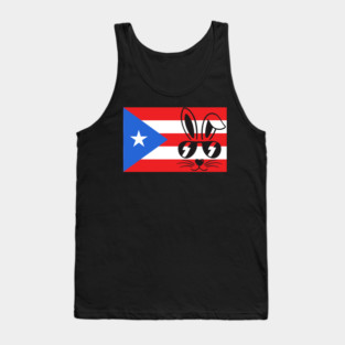 Puerto Rican Bunny 6 Tank Top