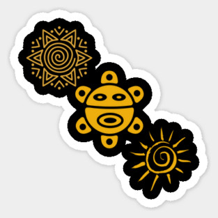3 Suns Sticker