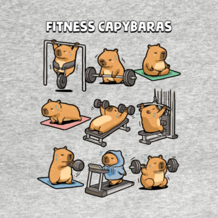 Fitness Capybaras T-Shirt