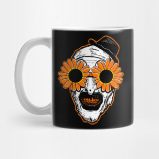 Sunflower Sunglasses Horror Clown Movie Terrifiers 2 Mug
