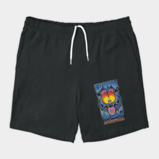 Trippin’ Psychedelic Cat - Funny Trippy Streetwear Shorts