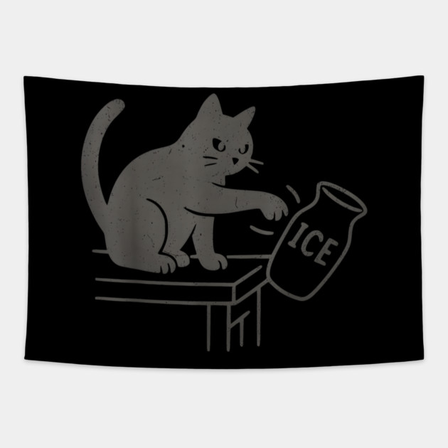 abolish-ice Tapestry by dtr_art