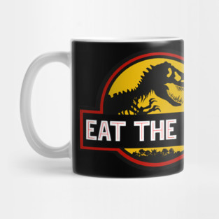 Eat The Rich Jurrasic Park Mug