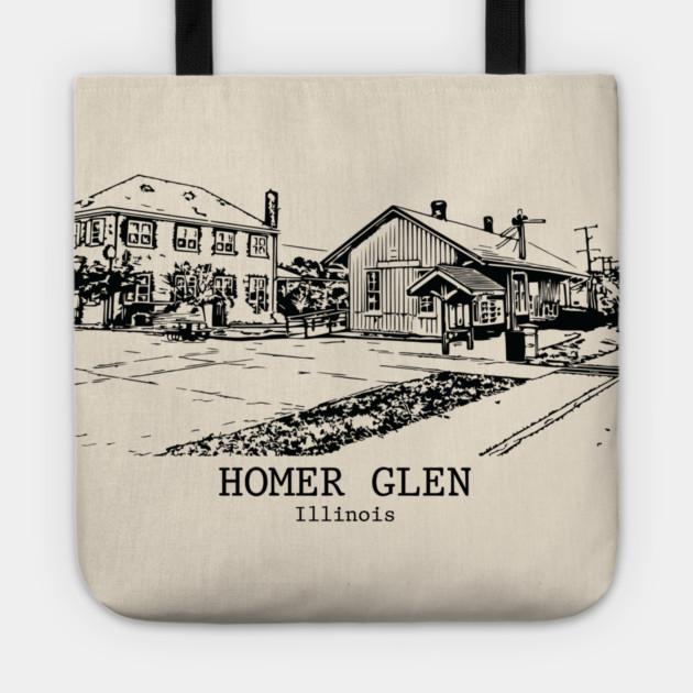 Homer Glen - Illinois Tote by Lakeric
