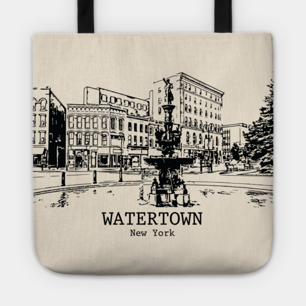 Watertown - New York Tote by Lakeric