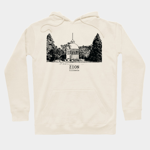 Zion - Illinois Hoodie by Lakeric
