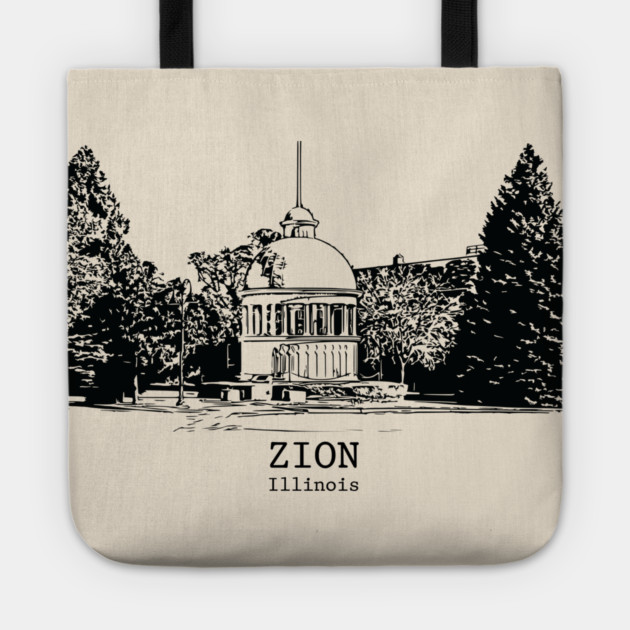 Zion - Illinois Tote by Lakeric