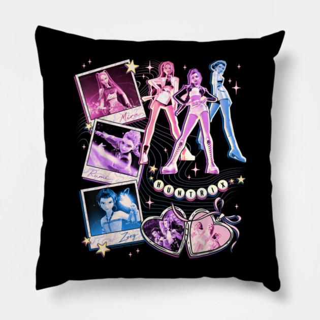 Kpop Demon Hunters Pillow by dtr_art