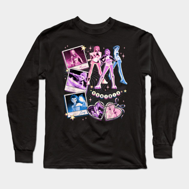 Kpop Demon Hunters Long Sleeve T-Shirt by dtr_art