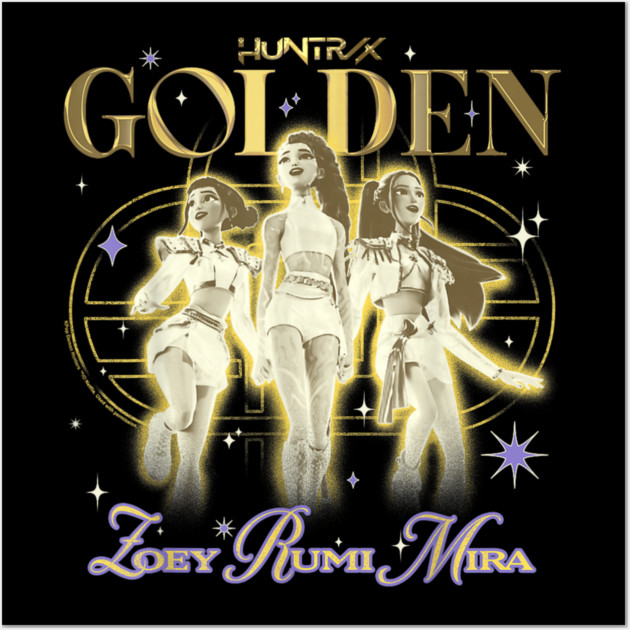 Kpop Demon Hunters Wall Art by dtr_art