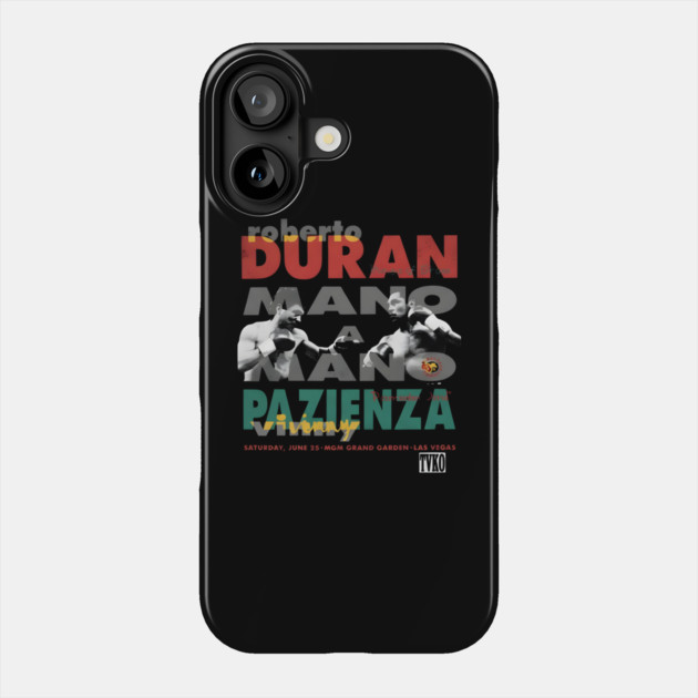 Roberto-Duran Phone Case by dtr_art