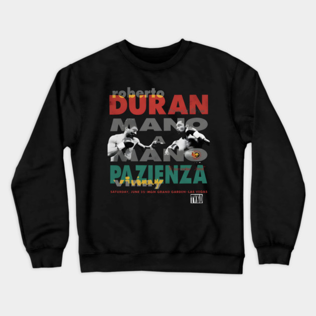 Roberto-Duran Crewneck Sweatshirt by dtr_art