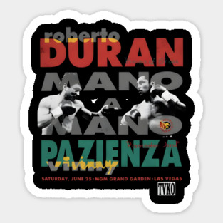 Roberto-Duran Sticker