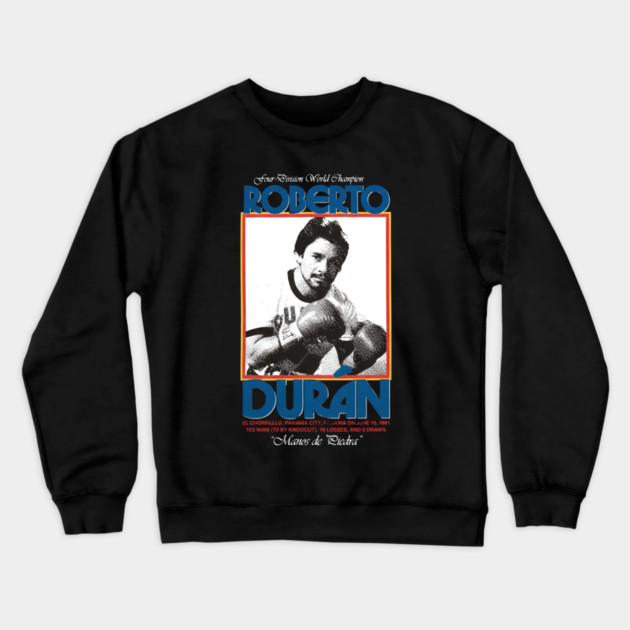 Roberto-Duran Crewneck Sweatshirt by dtr_art