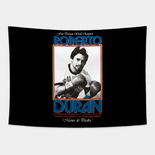 Roberto-Duran Tapestry by dtr_art