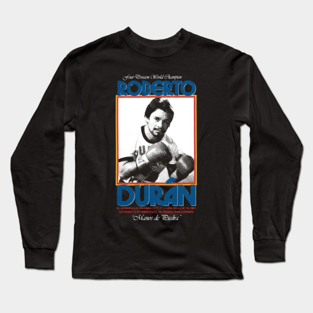 Roberto-Duran Long Sleeve T-Shirt by dtr_art