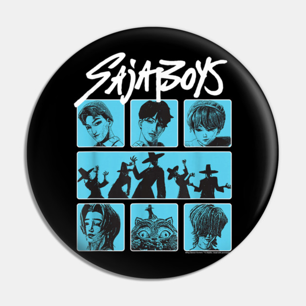 Kpop Demon Hunters Pin by dtr_art