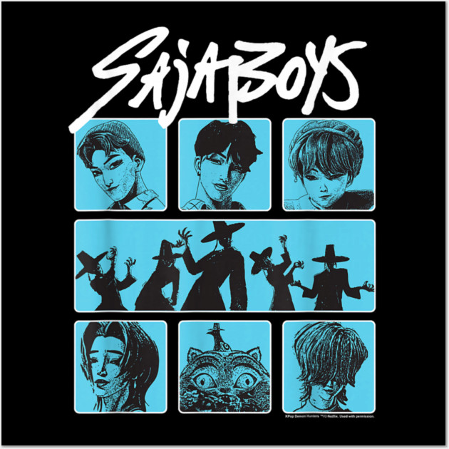 Kpop Demon Hunters Wall Art by dtr_art