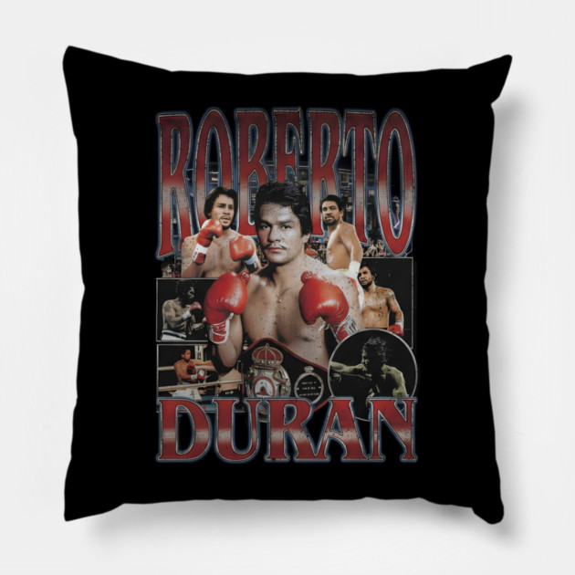 Roberto-Duran Pillow by dtr_art