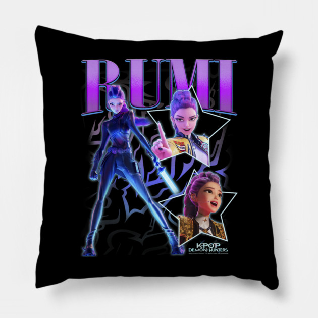 Kpop Demon Hunters Pillow by dtr_art