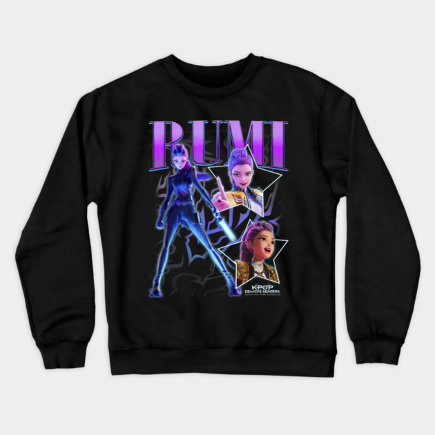 Kpop Demon Hunters Crewneck Sweatshirt by dtr_art