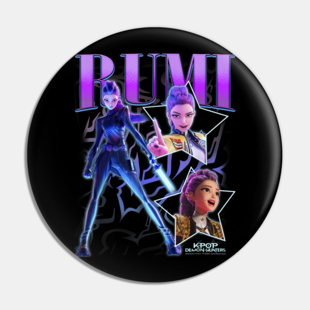 Kpop Demon Hunters Pin by dtr_art