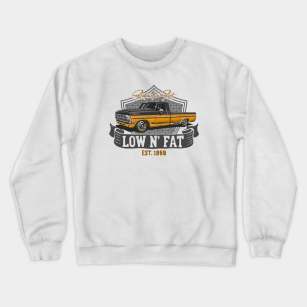 classic ford lowrider Crewneck Sweatshirt by monsalveautos