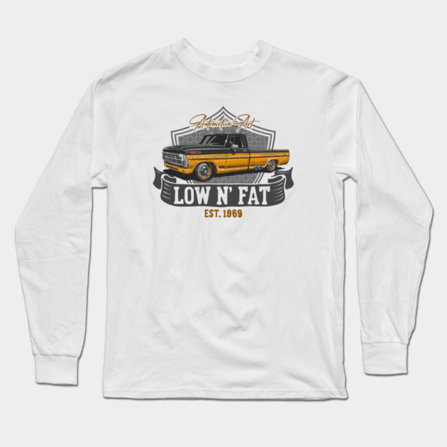 classic ford lowrider Long Sleeve T-Shirt by monsalveautos