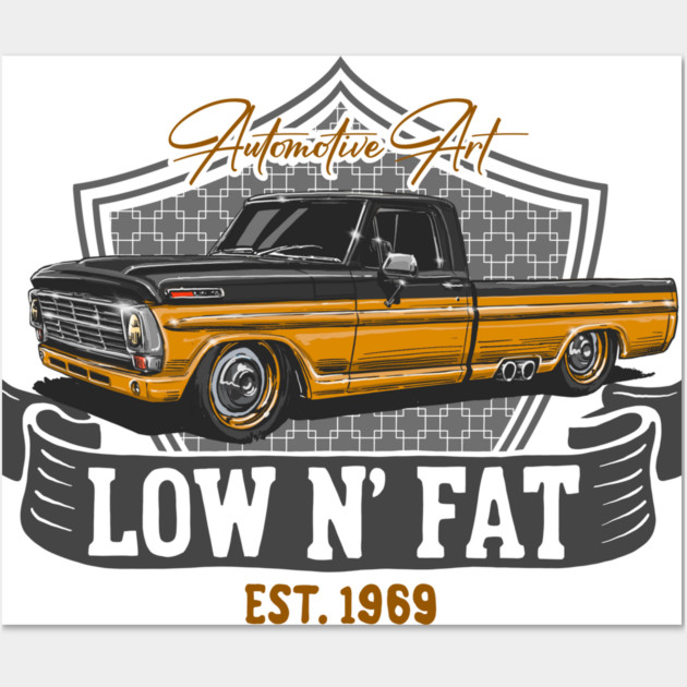classic ford lowrider Wall Art by monsalveautos