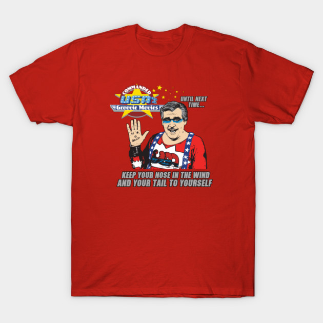 Commander USA T-Shirt by Chewbaccadoll