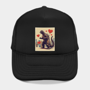 Valentine Monster With Hearts Hat