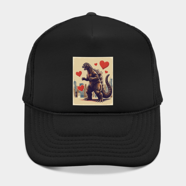 Valentine Monster With Hearts by Creatifly Graphic Tees