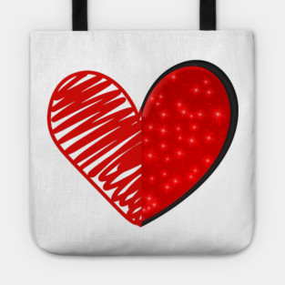 Valentine Heart Love Tote