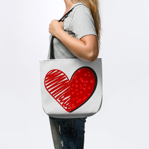 Valentine Heart Love by Creatifly Graphic Tees