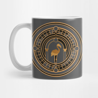 Sleep Token Flamingo - Art Deco Inspired Mug