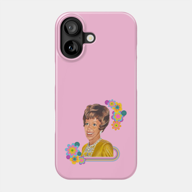 Carol and Flowers Phone Case by Stars Hollow Mercantile